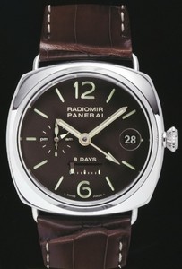 Officine Panerai Panerai Radiomir 8 Days GMT Platinum PAM 00201