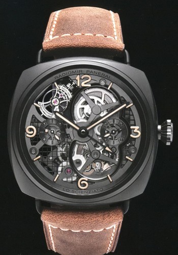 Officine Panerai Panerai Radiomir Tourbillon GMT Ceramic 48mm PAM 00348