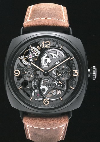 Officine Panerai Radiomir Tourbillon GMT Ceramic PAM 00350