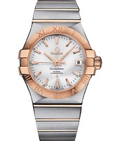 Omega Constellation Chronometer (SS -RG / Silver / Bracelet) 123.20.35.20.02.001