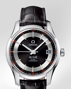 Omega De Ville Hour Vision ( SS / Black / Croc Leather) 431.33.41.21.01.001