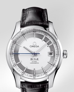 Omega De Ville Hour Vision ( SS / Silver / Croc Leather) 431.33.41.21.02.001