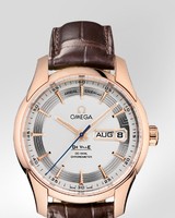 Omega De Ville Hour Vision Annual Calendar ( RG / Silver / Croc Leather) 431.63.41.22.02.001