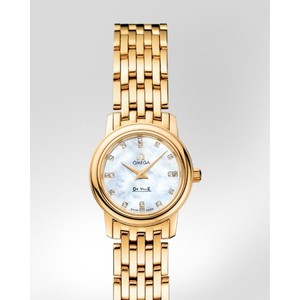 Omega De Ville Prestige 22mm (YG / MOP-Diamonds / YG) 4170.76