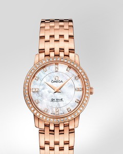 Omega De Ville Prestige 27mm (RG -Diamonds / MOP-Diamonds/ RG) 413.55.27.60.55.002