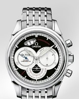 Omega Deville Co-Axial Chronoscope (SS / Black / Bracelet) 4550.5