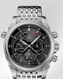 Omega Deville Co-Axial Rattrapante (SS / Grey / Bracelet) 422.10.44.51.06.001