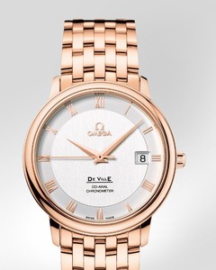 Omega Deville Prestige Automatic (RG / Silver / Bracelet) 4178.31