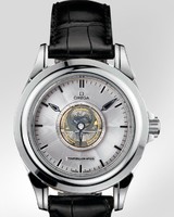 Omega Deville Specialities Tourbillon (Platinum / Silver / Strap) 5943.40.31