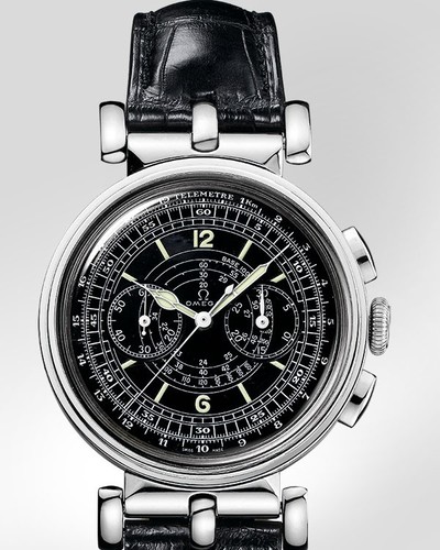 Omega Museum Specialities No. 9 Milestone (WG / Black / Strap) 516.53.38.50.01.001