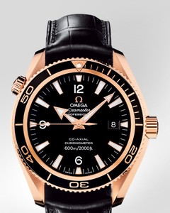 Omega Planet Ocean 42mm ( RG / Black / Croc Leather ) 222.63.42.20.01.001
