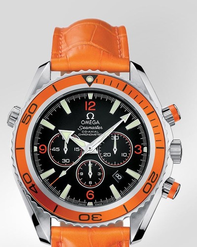 Omega Planet Ocean Chronograph (SS / Black / Strap) 2918.50.38