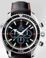 Omega Planet Ocean Chronograph (SS / Black / Strap) 2910.51.82