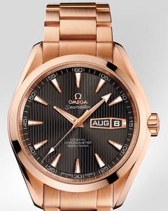 Omega Seamaster Aqua Terra Annual Calendar (RG / Teck-Grey / Bracelet) 231.50.43.22.06.001
