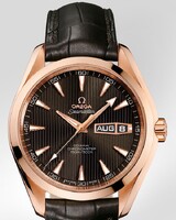 Omega Seamaster Aqua Terra Annual Calendar (RG / Teck-Grey / Strap) 231.53.43.22.06.001
