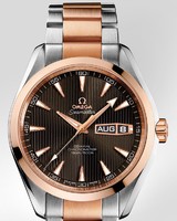 Omega Seamaster Aqua Terra Annual Calendar (SS- RG / Teck-Grey / Bracelet) 231.20.43.22.06.001