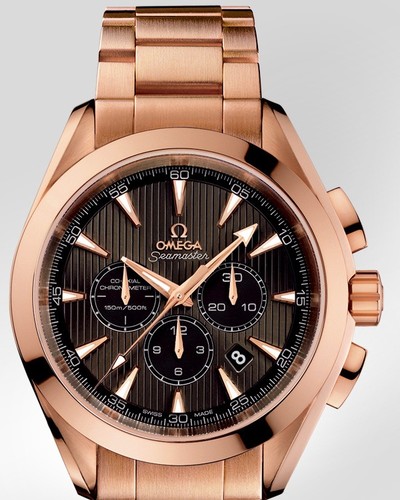 Omega Seamaster Aqua Terra Chronograph (RG / Teck-Grey / Bracelet) 231.50.44.50.06.001
