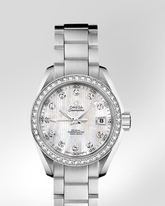 Omega Seamaster Aqua Terra Ladies Automatic (SS-Diamonds / Silver-Diamonds / SS) 231.15.30.20.55.001