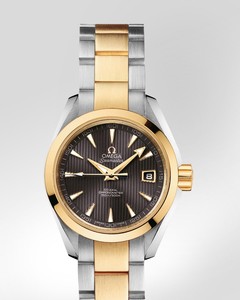 Omega Seamaster Aqua Terra Ladies Automatic (SS-YG / Grey / SS-YG) 231.20.30.20.06.002