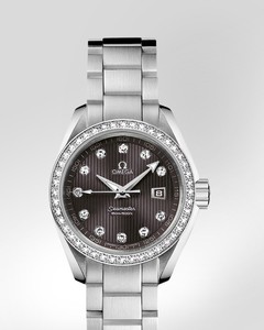 Omega Seamaster Aqua Terra Ladies (SS -Diamonds / Grey -Diamonds/ SS) 231.15.30.61.56.001