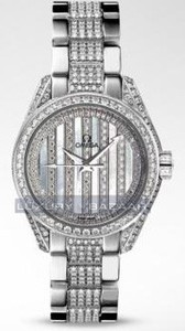 Omega Seamaster Specialities Jewellery with Diamonds (WG / White-Mother-of-Pear / Bracelet) 231.55.30.20.52.003