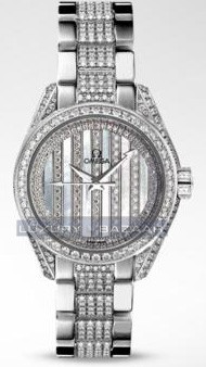 Omega Seamaster Specialities Jewellery with Diamonds (WG / White-Mother-of-Pear / Bracelet) 231.55.30.20.52.003