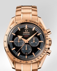 Omega Speedmaster Broad Arrow (RG / Black / Bracelet) 321.50.42.50.01.001
