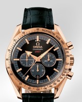 Omega Speedmaster Broad Arrow (RG / Black / Strap) 321.53.42.50.01.001