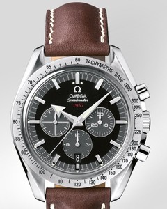 Omega Speedmaster Broad Arrow (SS / Black / Leather) 321.12.42.50.01.001