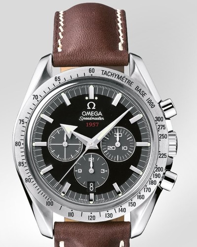 Omega Speedmaster Broad Arrow (SS / Black / Leather) 321.12.42.50.01.001