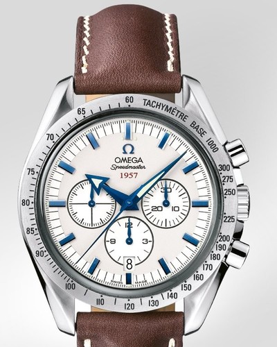 Omega Speedmaster Broad Arrow (SS / Silver / Leather) 321.12.42.50.02.001