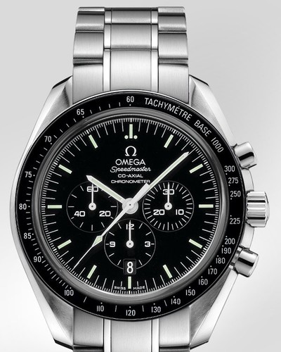 Omega Speedmaster Co-Axial Chronometer (SS / Black Enamel / Bracelet 311.30.44.50.01.001
