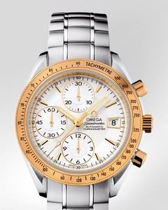 Omega Speedmaster Date ( SS - YG / Silver / SS) 323.21.40.40.02.001