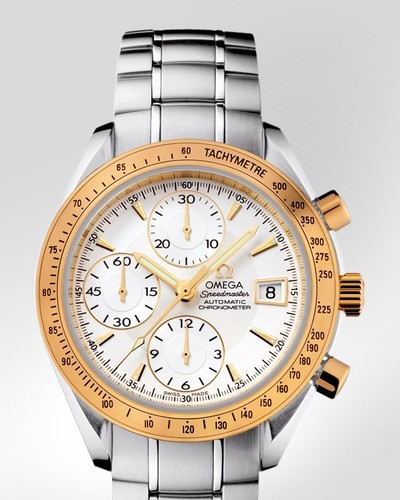 Omega Speedmaster Date ( SS - YG / Silver / SS) 323.21.40.40.02.001