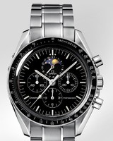 Omega Speedmaster Moon Phase (SS / Black / SS) 3576.5