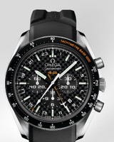 Omega Speedmaster Specialities HB-SIA Co-Axial GMT Chronograph (Titanium / Black Carbon Fibre / Strap) 321.92.44.52.01.001