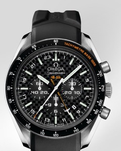 Omega Speedmaster Specialities HB-SIA Co-Axial GMT Chronograph (Titanium / Black Carbon Fibre / Strap) 321.92.44.52.01.001