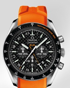 Omega Speedmaster Specialities HB-SIA Co-Axial GMT Chronograph (Titanium / Black Carbon Fibre / Strap) 321.92.44.52.01.003