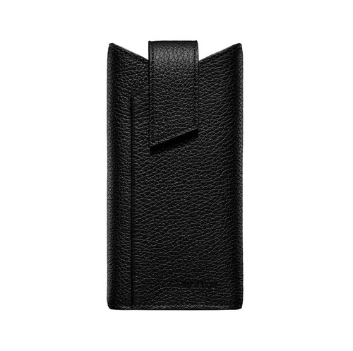 Вертикальный футляр Vertu ASTER из телячьей кожи цвета «оникс»