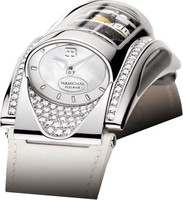 Parmigiani Fleurier Bugatti Type 370 (WG-Diamonds / White / Leather) PF013449-01