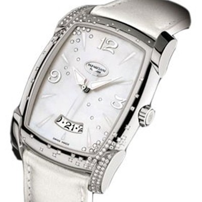 Parmigiani Fleurier Kalpa Grande Ouranos (WG-Diamonds / White MOP / Leather) PF010774-01