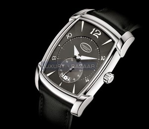 Parmigiani Fleurier Kalpa Grande Steel (SS / Black / Strap) PF13473-01