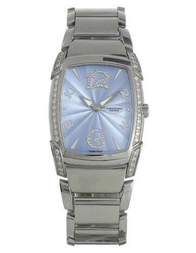 Parmigiani Fleurier Kalpa Piccola Steel (SS-Diamonds / Blue / SS Bracelet-Diamonds) PF600319-04