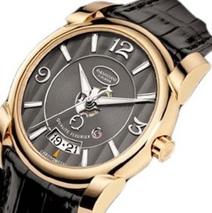 Parmigiani Fleurier Kalpa Tonda 39 Qualite Fleurier (RG / Slate / Leather PF600316-01