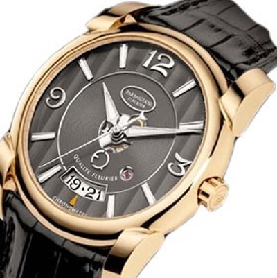 Parmigiani Fleurier Kalpa Tonda 39 Qualite Fleurier (RG / Slate / Leather PF600316-01