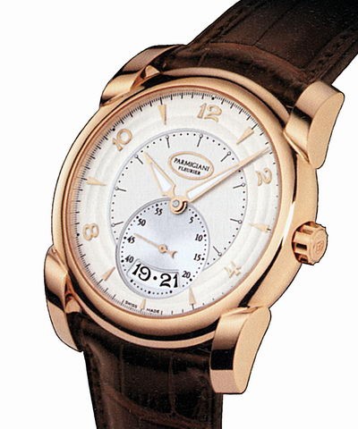 Parmigiani Fleurier Kalpa Tonda Gold 39mm (RG / Silver / Leather) PF012500-01