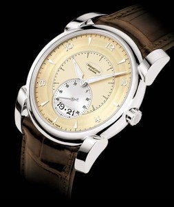 Parmigiani Fleurier Kalpa Tonda Gold 42mm (WG / Champagne / Leather) PF012510-01