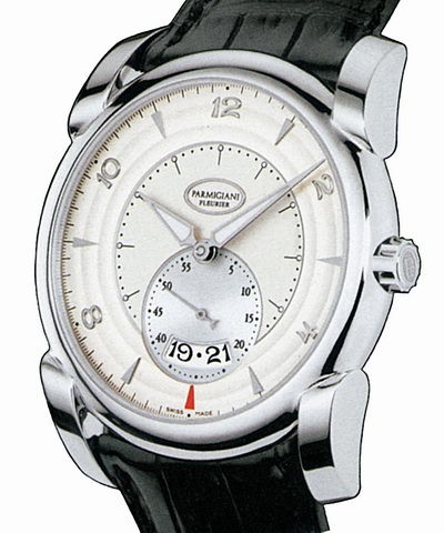 Parmigiani Fleurier Kalpa Tonda Gold 42mm (WG / Silver / Leather) PF012509-01