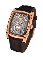 Parmigiani Fleurier Kalpa XL Hebdomadair Gold (RG / Silver / Leather) PF601845-01