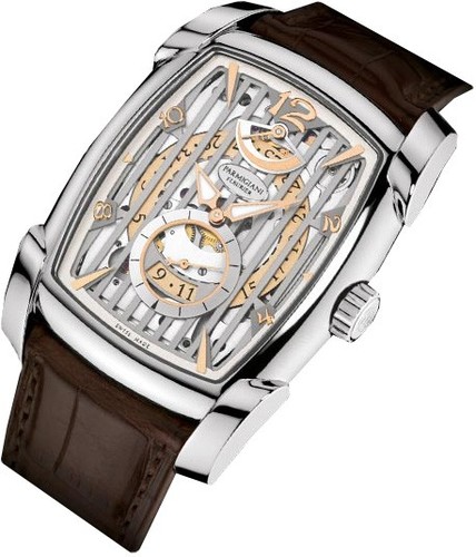 Parmigiani Fleurier Kalpa XL Hebdomadair Gold (WG / Silver / Leather) PF601844-01